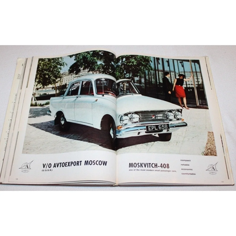 1966 Auto-Universum Vol. 9 International Automobile Parade HB w/ DJ West Germany